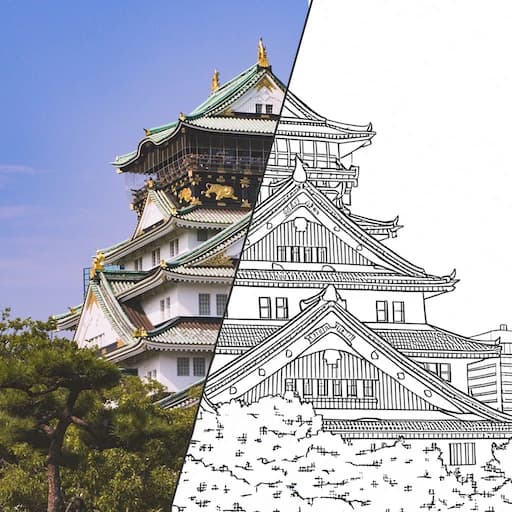 写真背景変換